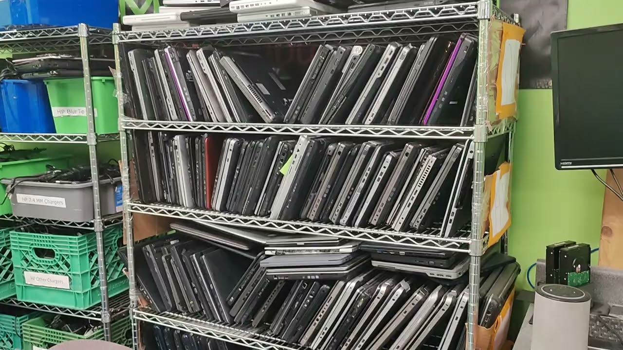 Emerald Computers scrap IT equipment.   Oct 2022