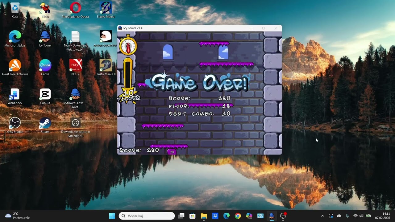 Nowy Icy tower w 2026 - na steam wkrótce