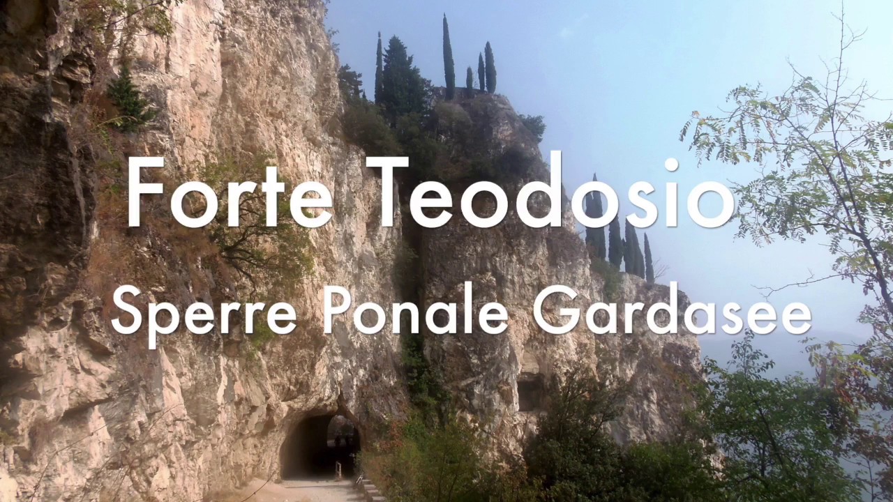 Sperre Ponale Gardasee - Forte Teodosio - 1. Weltkrieg - Festungen - Kriegspfade