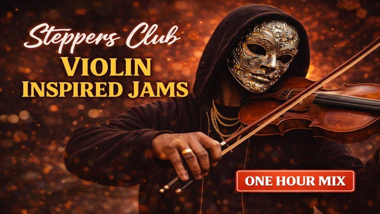 🎻 Steppers Club Violin Inspired Jams | One Hour Violin Fusion Mix For Focus & Vibes