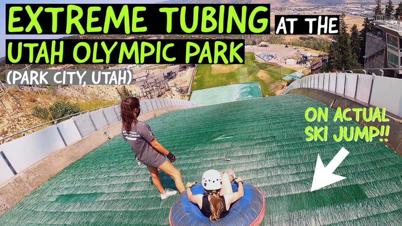 Extreme Tubing at the Utah Olympic Park!
