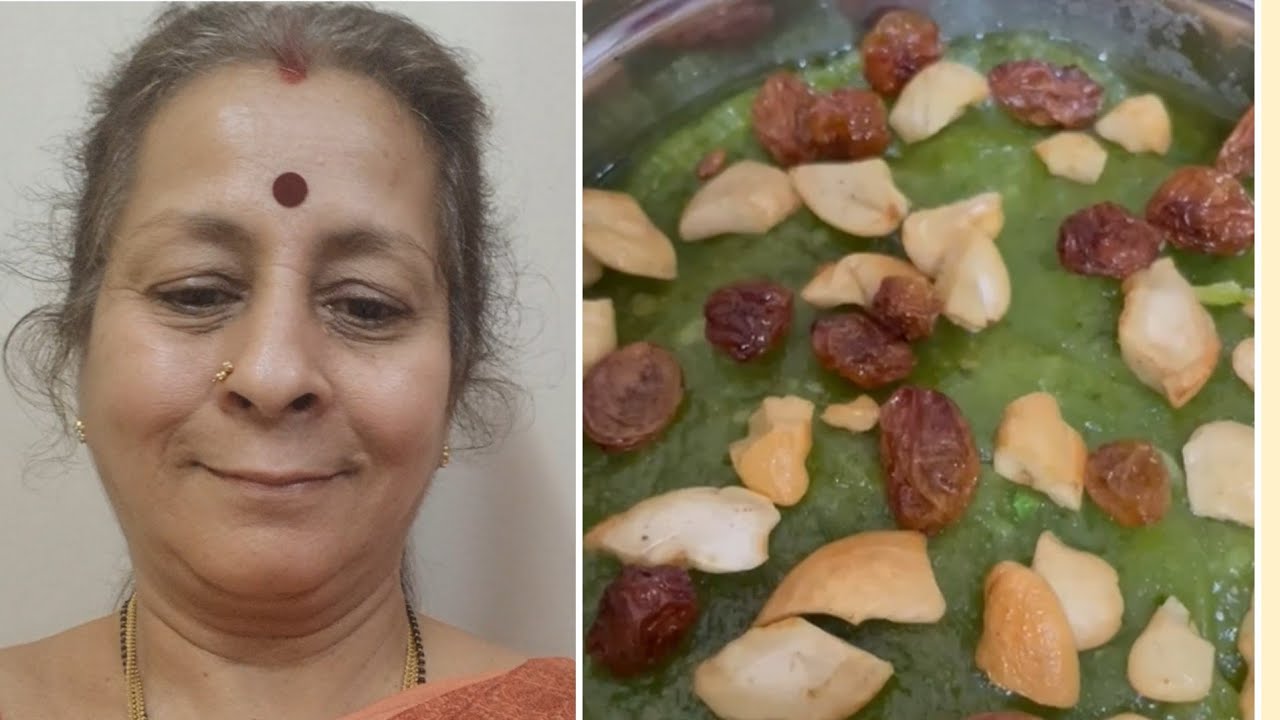New Year  Special Sweet Unique  Green Peas Halwa 