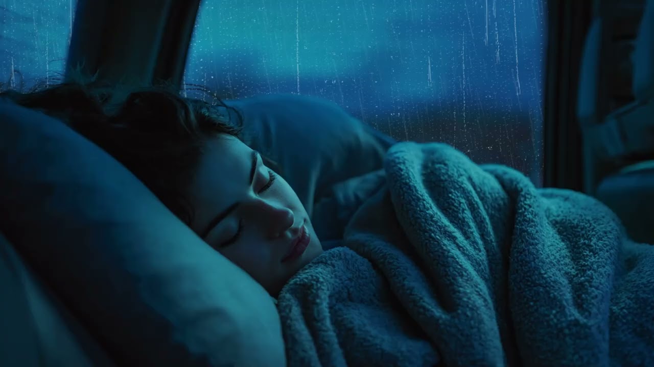 Night Car Rainstorm | Heavy Rain & Thunder to Quiet Your Mind Fast