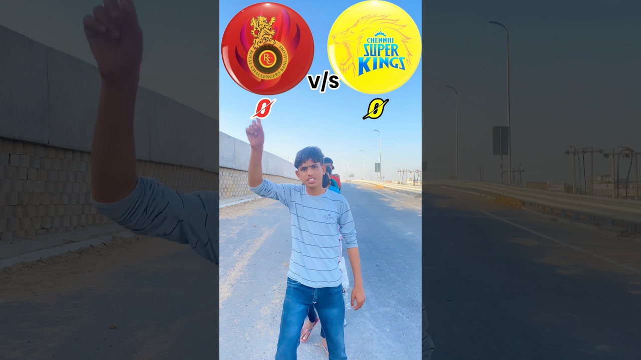 RCB vs CSK match compitition #royalchallengersbangalore #chennaisuperkings #csk #rcbians #rcb