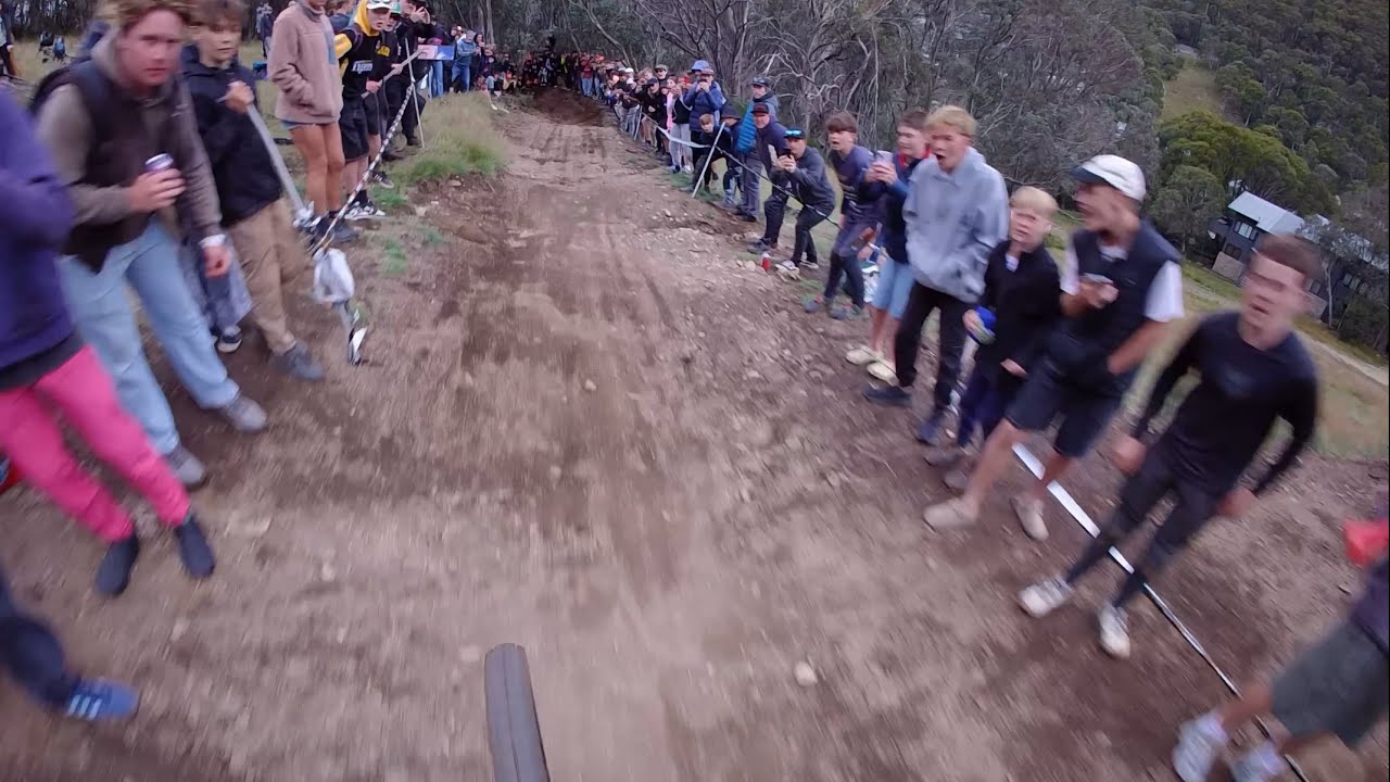 FIRST PLACE RACE RUN! Cannonball Rockshox Australian Open DH!