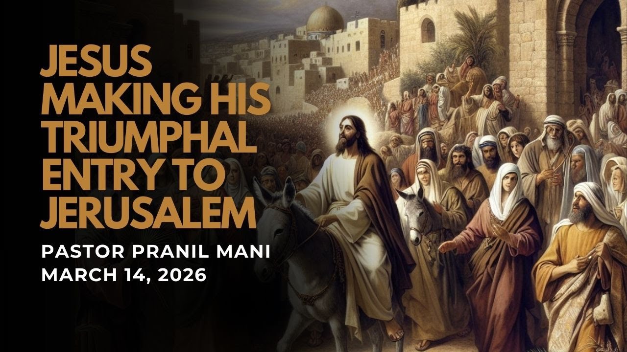 Jesus Making His Triumphal Entry to Jerusalem