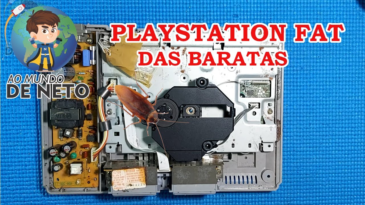PLAYSTATION 1 DAS BARATAS RESTAURAÇÃO TOTAL