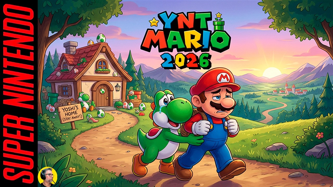 [ LAN&Ccedil;AMENTO 2026 ] Super Mario World Hack Rom: YNT Mario