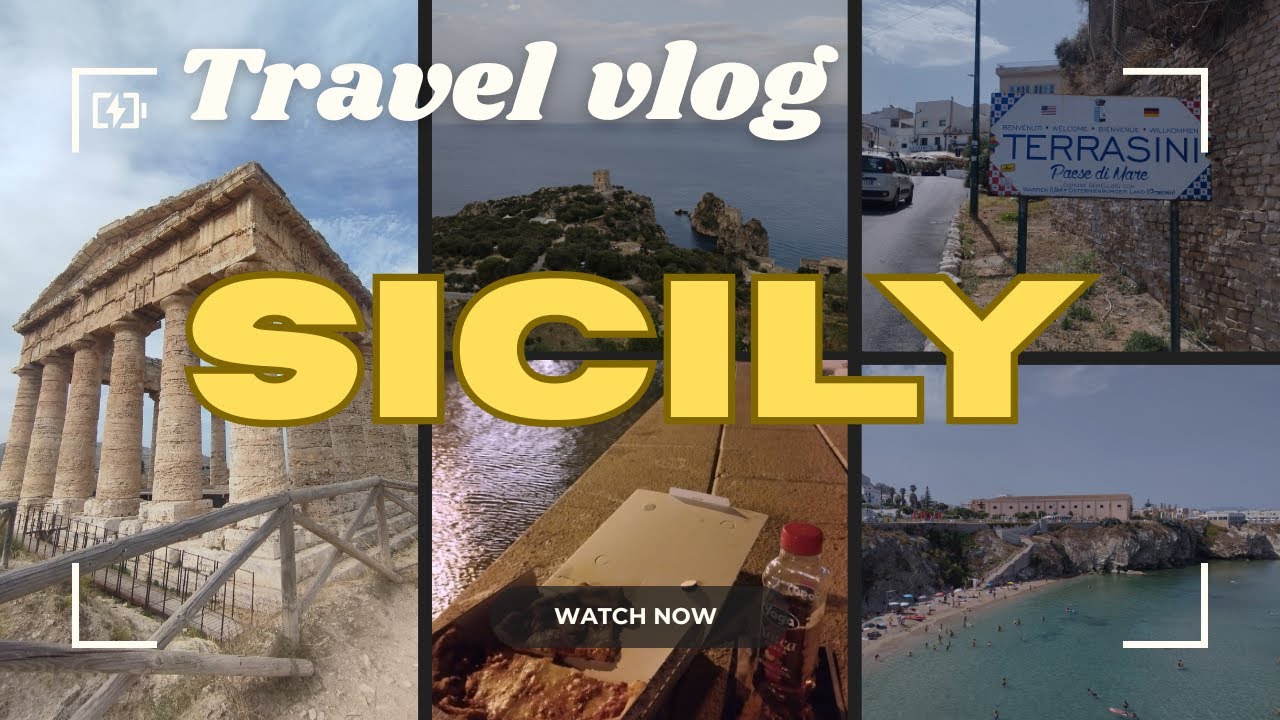 SYCYLIA 🇮🇹 , odcinek 2. // Terrasini, Segesta, Scopello i Castellammare del Golfo 🌊