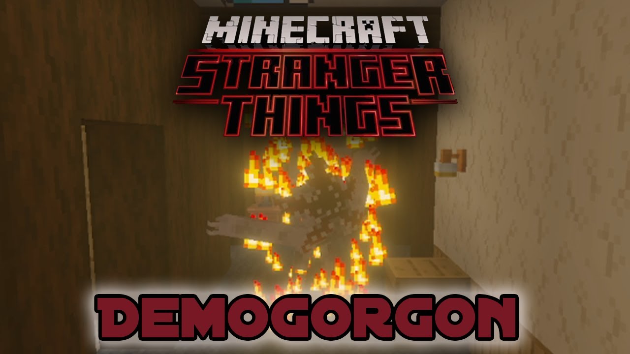 Minecraft - STRANGER THINGS DLC - Adventure | THE DEMOGORGEN!