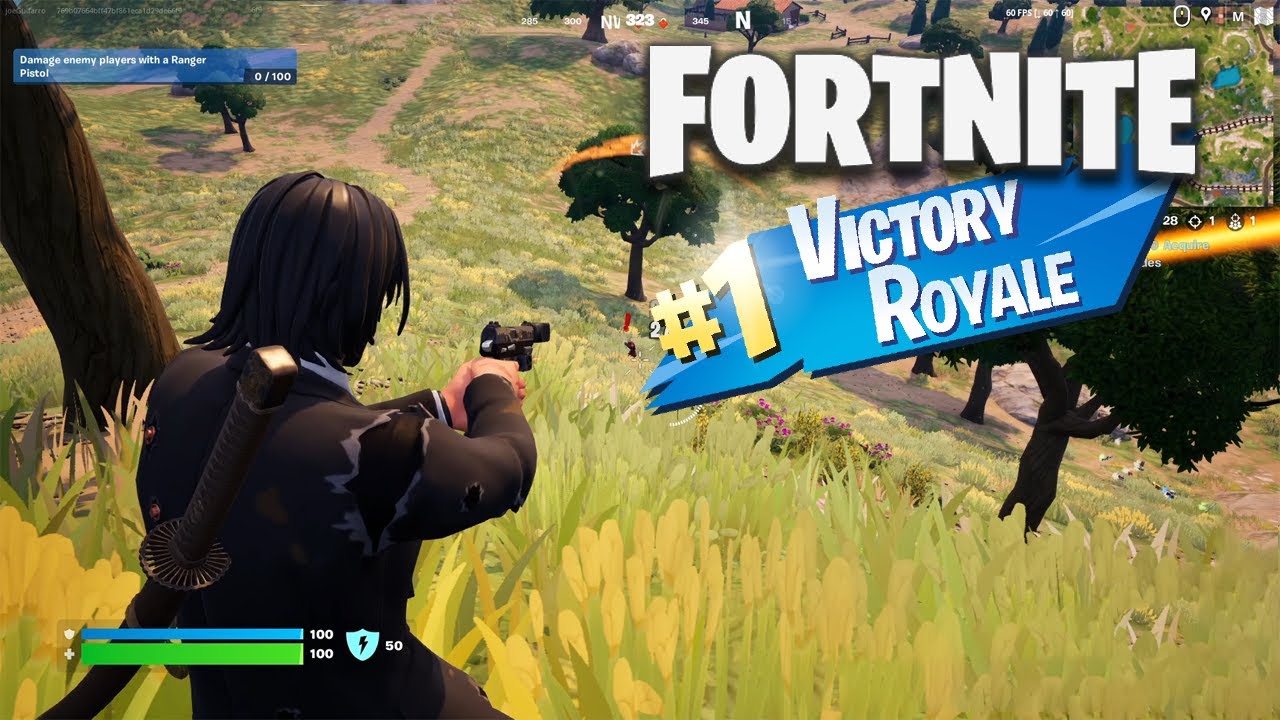 John Wick's Win [No Commentary] Victory Royale Gameplay | Fortnite