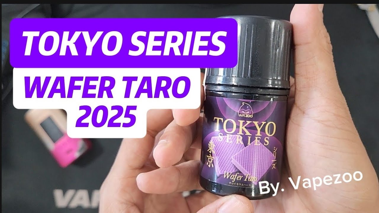 🔥🔥Liquid 2025 Wafer Taro Dari Vapezoo🔥🔥Yakin Enak⁉️