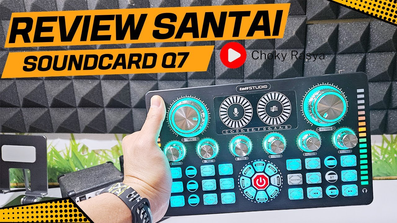 REVIEW SANTAI Soundcard External Q7 #Soundcard #SoundcardQ7
