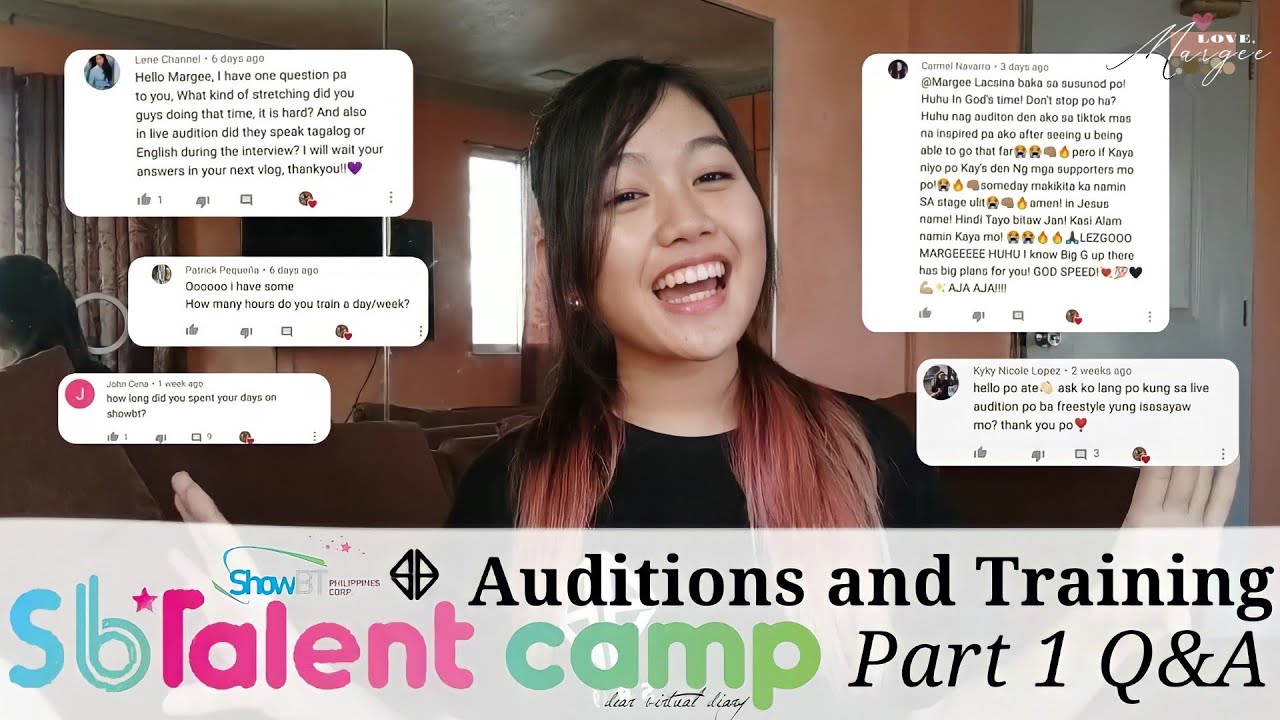 [VLOG] SB19 ShowBt Ent: Auditions and Training Q&A | Dear Virtual Diary Vlog #5 | Margee Lacsina