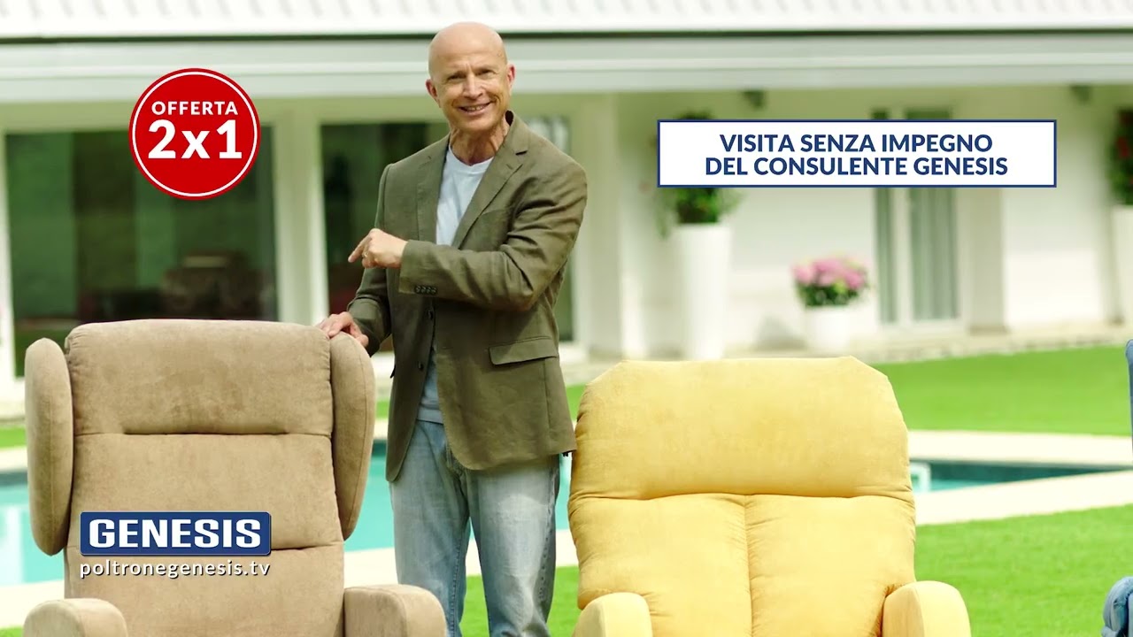 Genesis Poltrone Relax - Nuova Offerta innovativa Poltrona FREE unica con 
