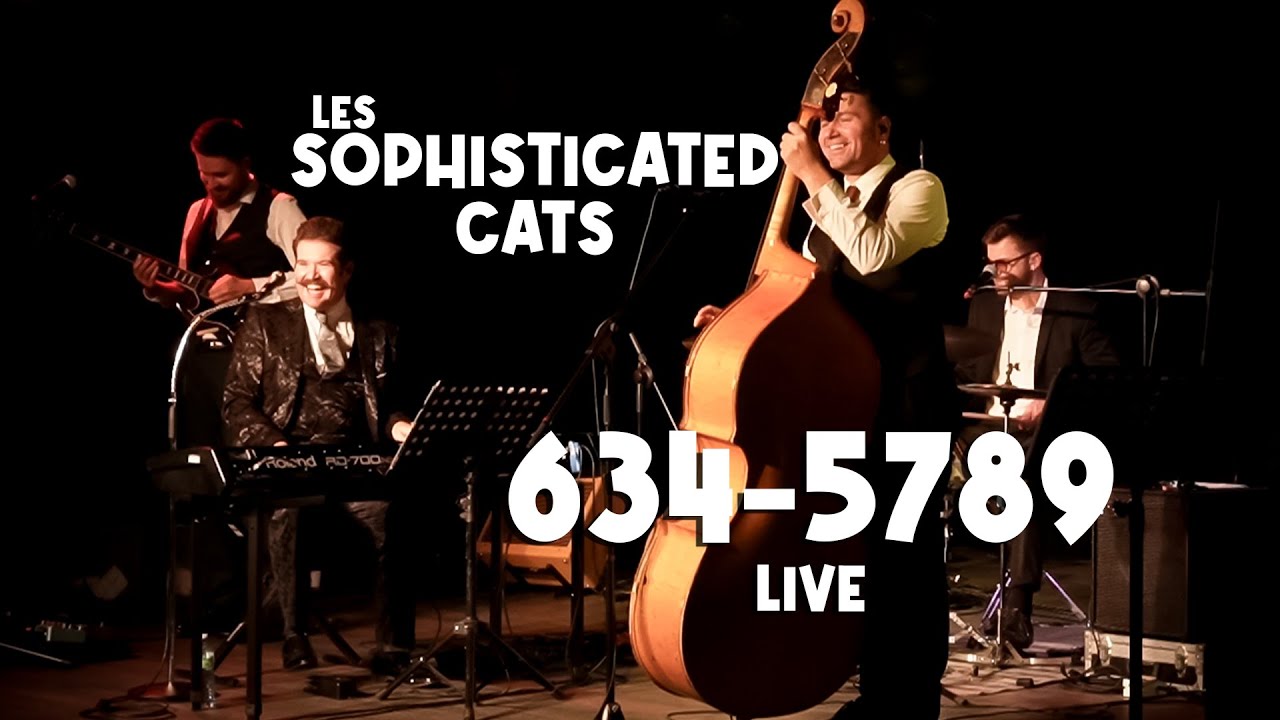 634-5789 - Les Sophisticated Cats | Live | Wilson Pickett cover