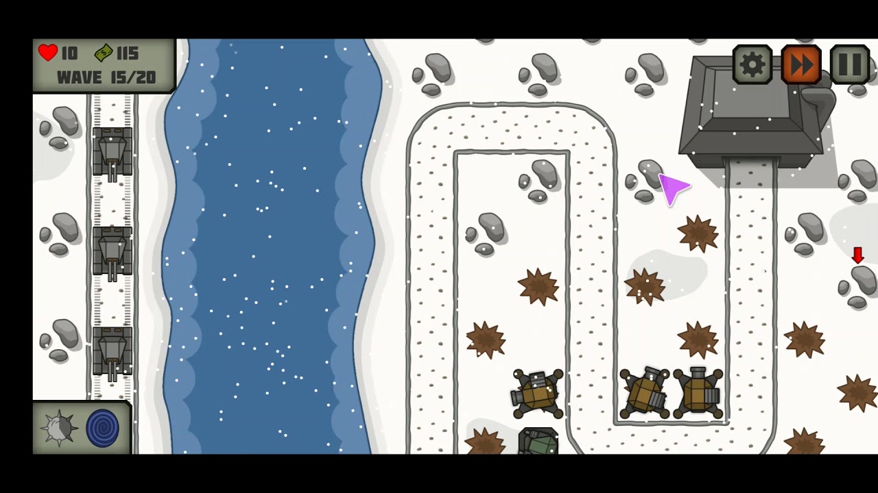 Tactical War Level 19 Solution - 3 Stars