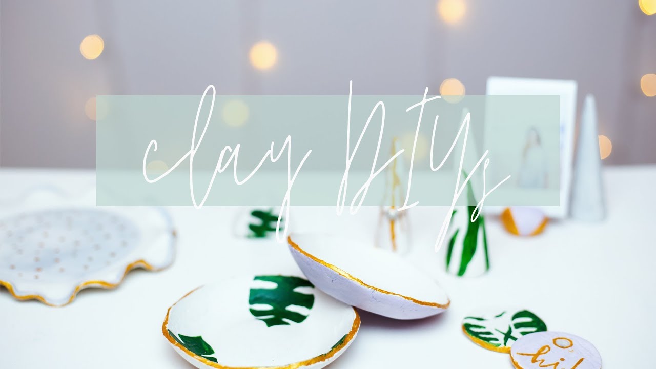 DIY: ROOM DECOR Z GLINY