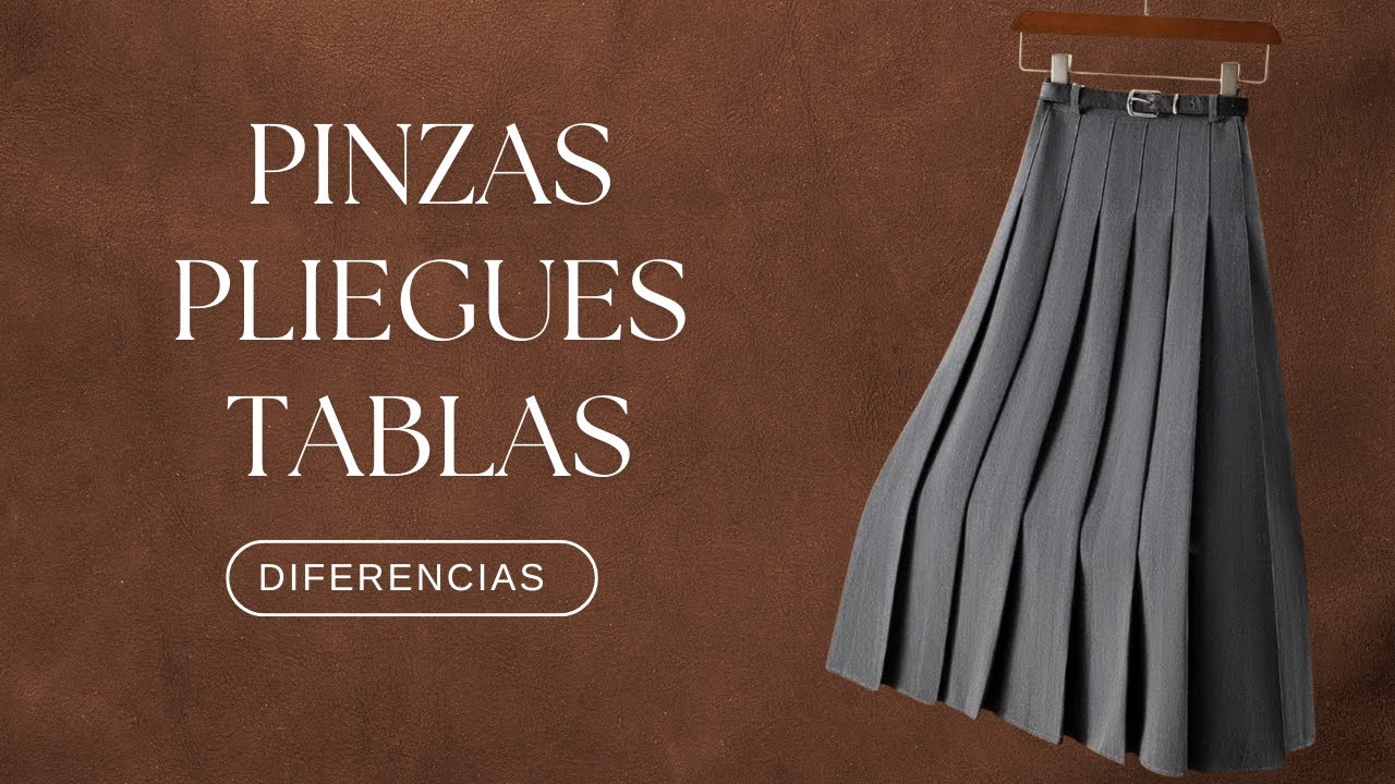Diferencias entre Pliegues, Pinzas y Tablas