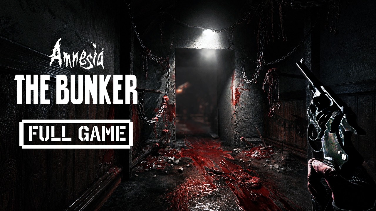 Amnesia: The Bunker | FULL HORROR GAMEPLAY - No Commentary