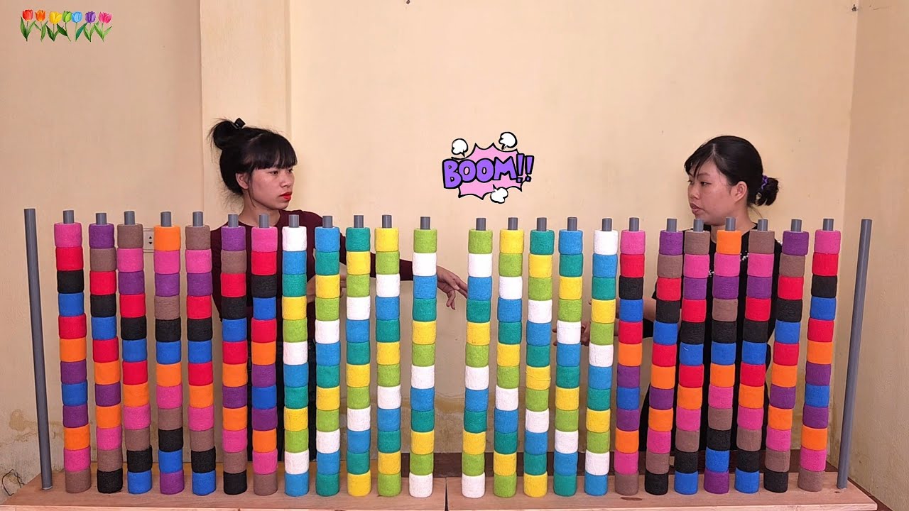 🔥 Who Sorts Faster? Color Ball Battle with ASMR Sounds! | Relaxing Yet Intense