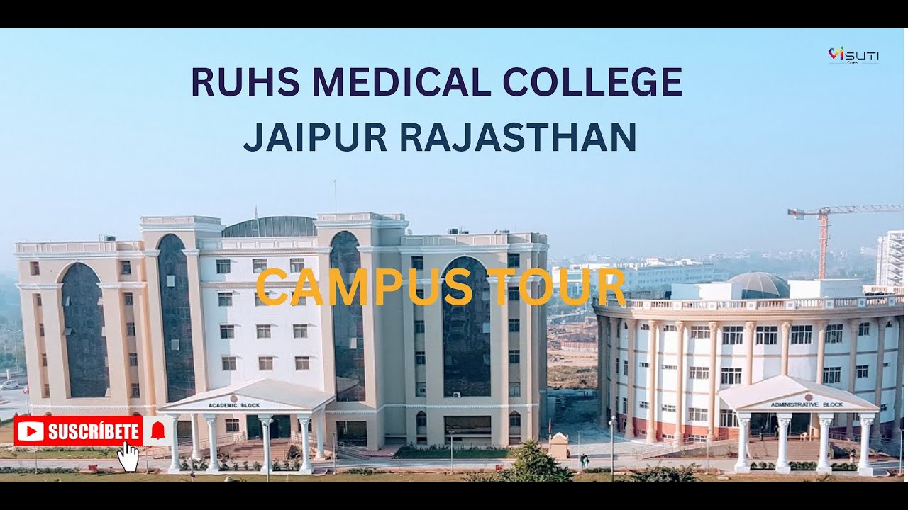RUHS Medical COLLEGE Jaipur Complete campus tour of your dream college #neet2024 #mbbs