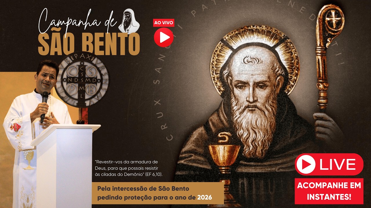 Santa Missa - Campanha de São Bento - 13-02-2026