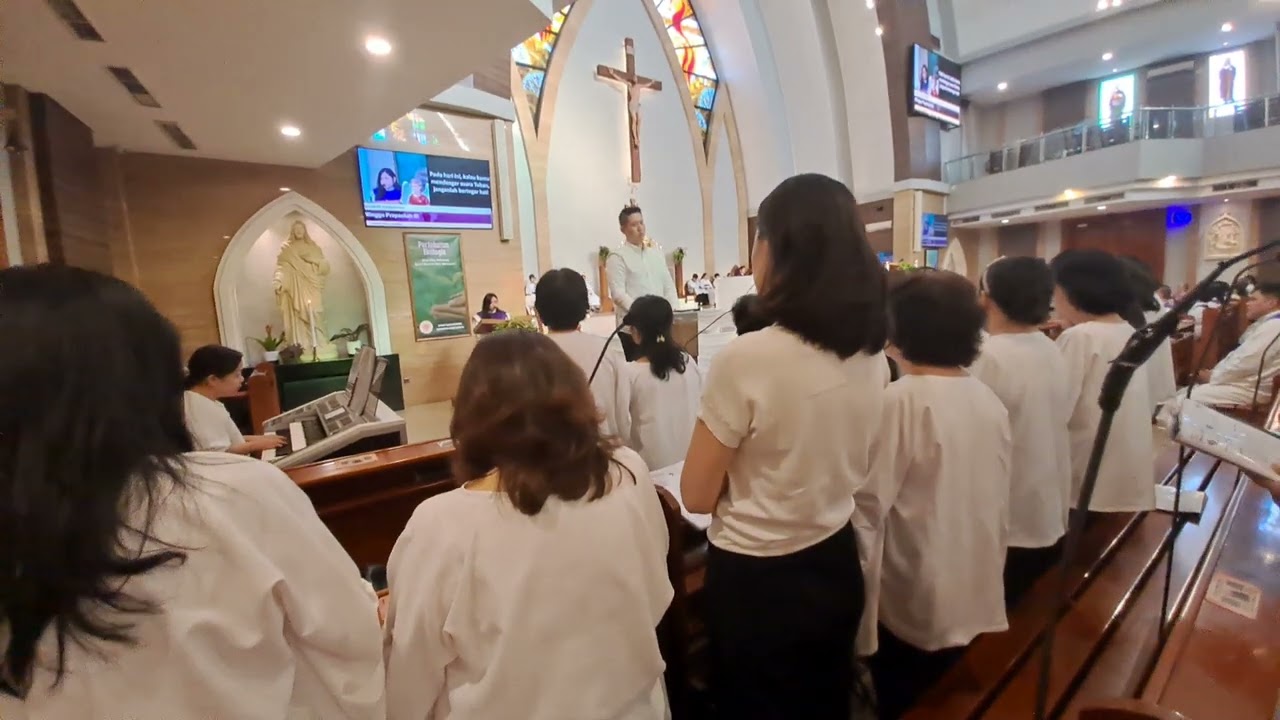 Pada Hari ini-St Andreas Choir @Gereja St Andreas Kim Tae Gon, Paroki Puspa Gading, Jakarta.8-3-2026