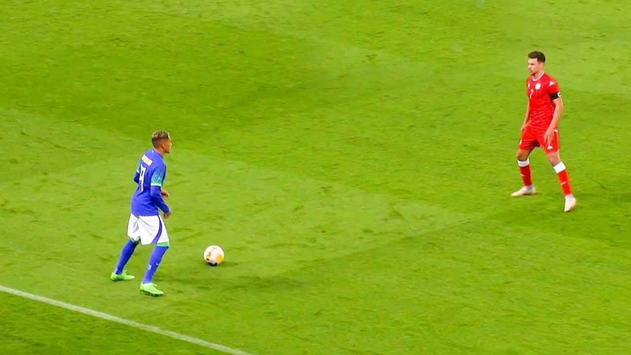 Raphinha ELECTRIC vs. Tunisia | 2022 HD 1080i