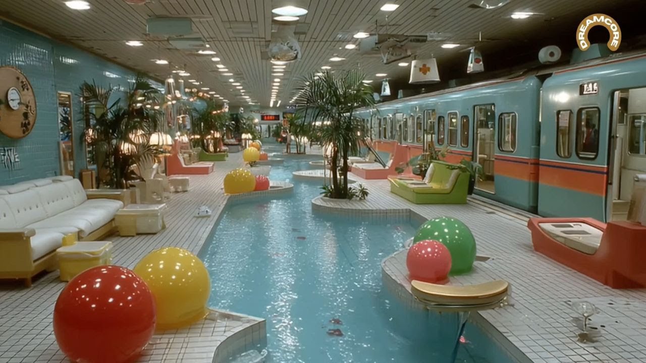 I Visited an Abandoned Subway Health Spa | Dreamcore AI
