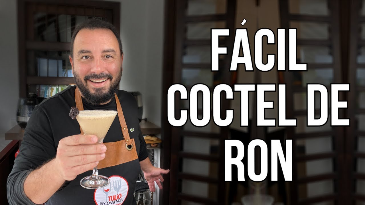 &iquest;C&oacute;mo hacer un C&Oacute;CTEL DE RON CON PASAS EN MINUTOS? | Receta
