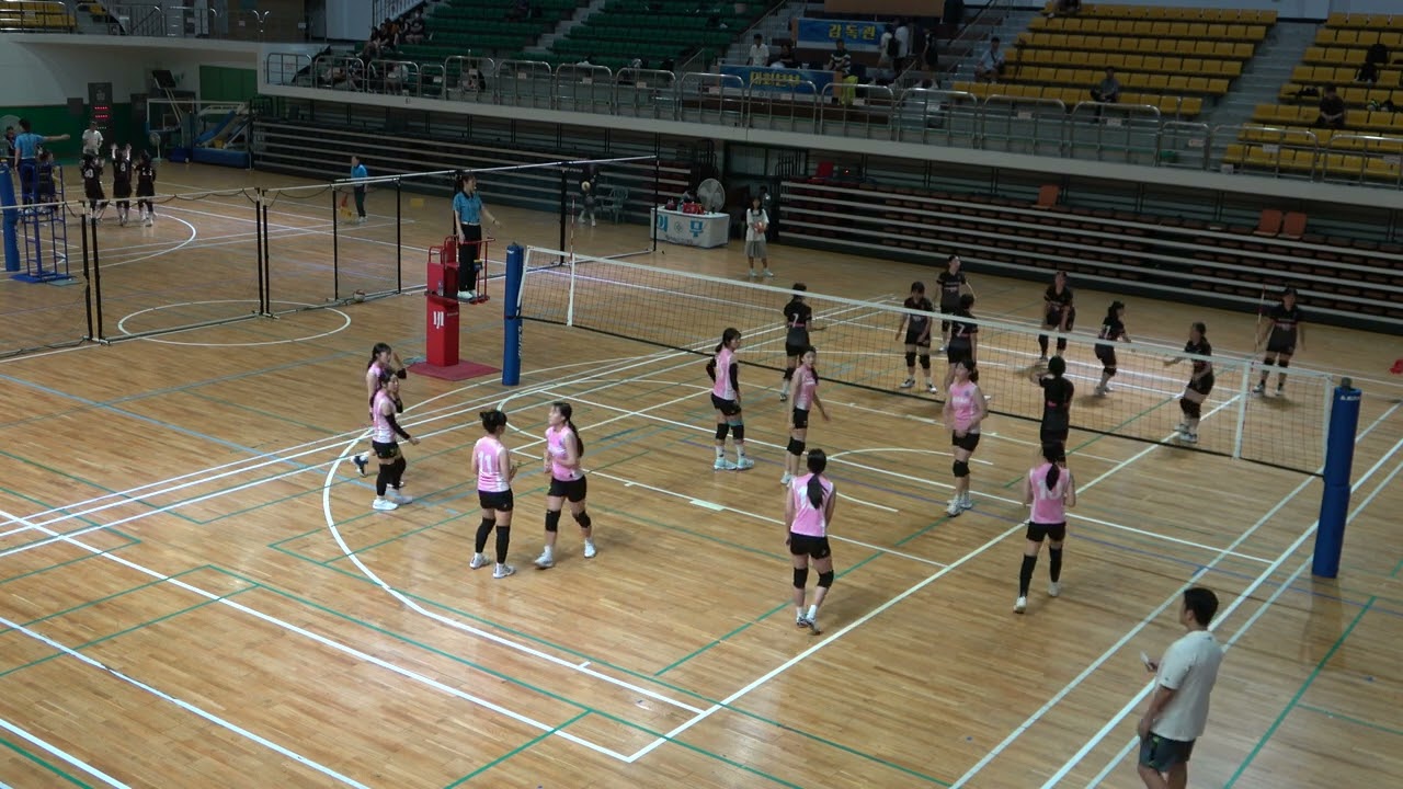 함안여중 vs 동진여중  제18회 경남교육감배 스포츠클럽 배구대회 8강전 2세트