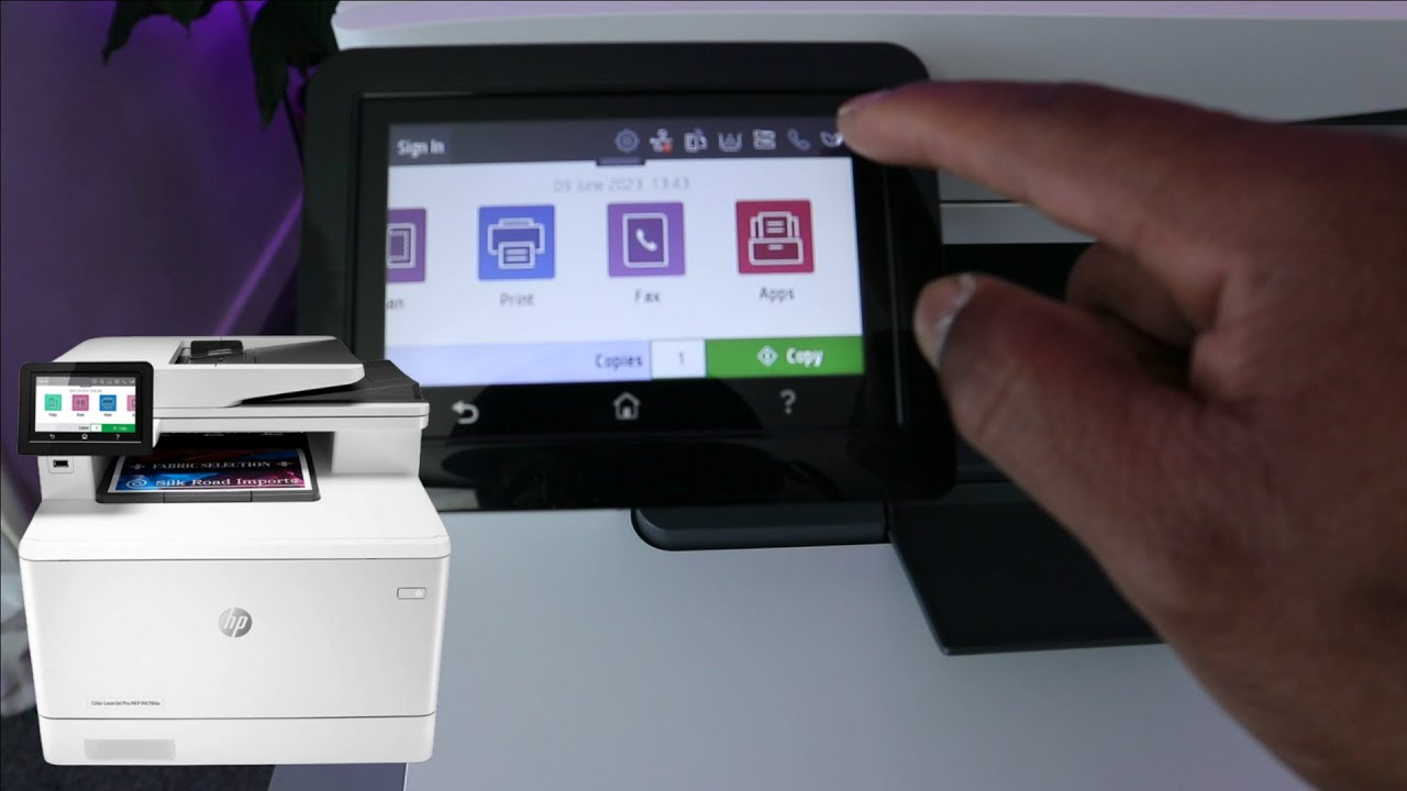 HP Color LaserJet Pro MFP M479FDN Printer Features