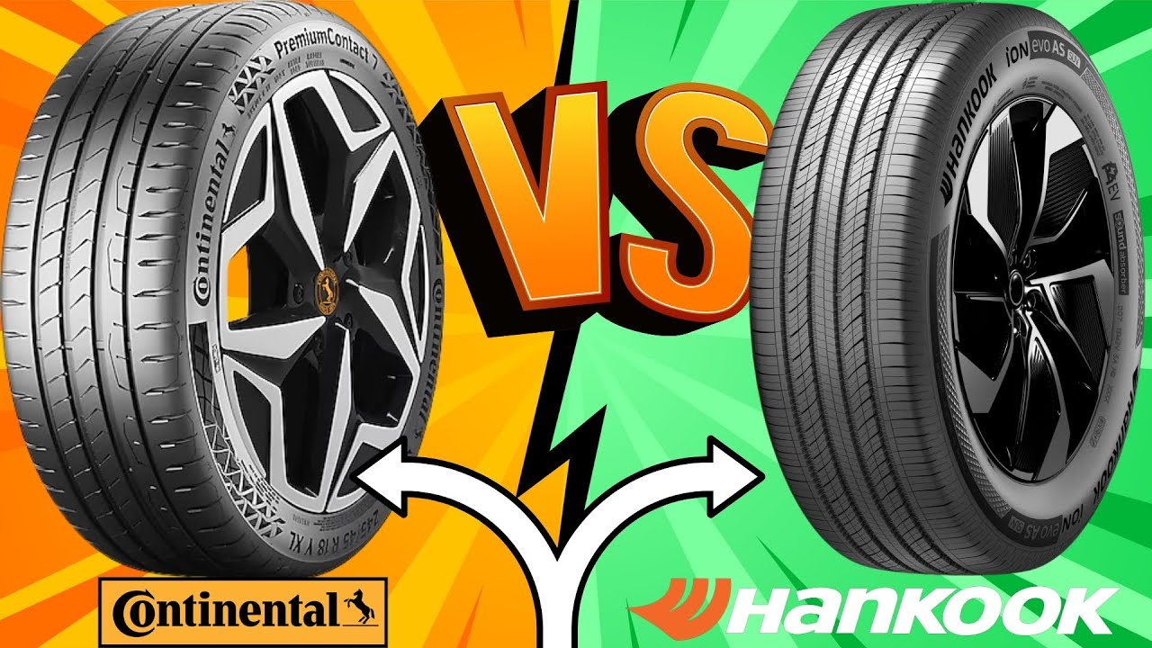 Continental PremiumContact 7 против Hankook iON evo SUV
