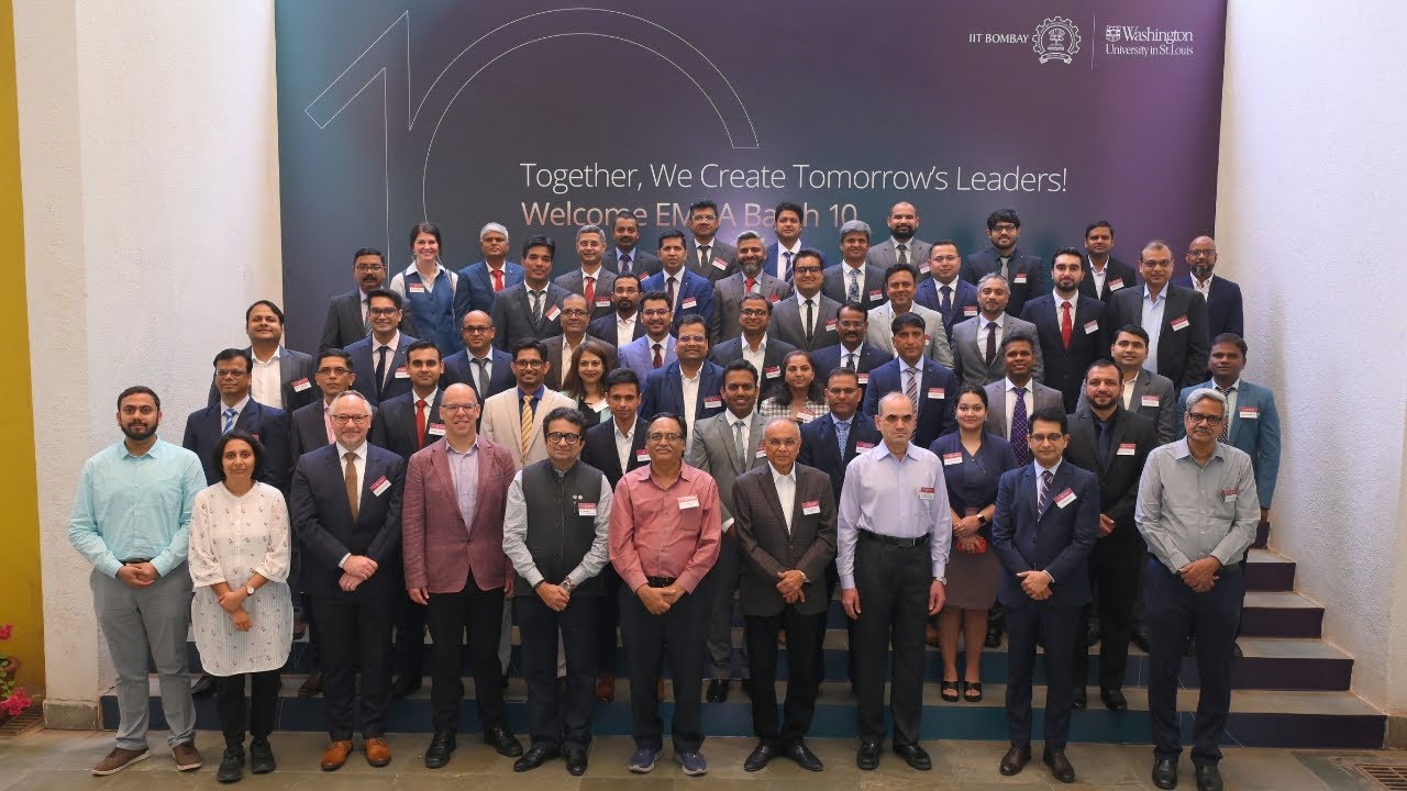 IIT Bombay - WashU Executive MBA Batch 10 Launch