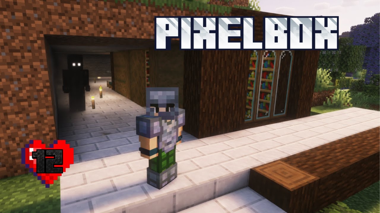 Minecraft PixelBOX #12 | Tajemniczy gość + BOSS!
