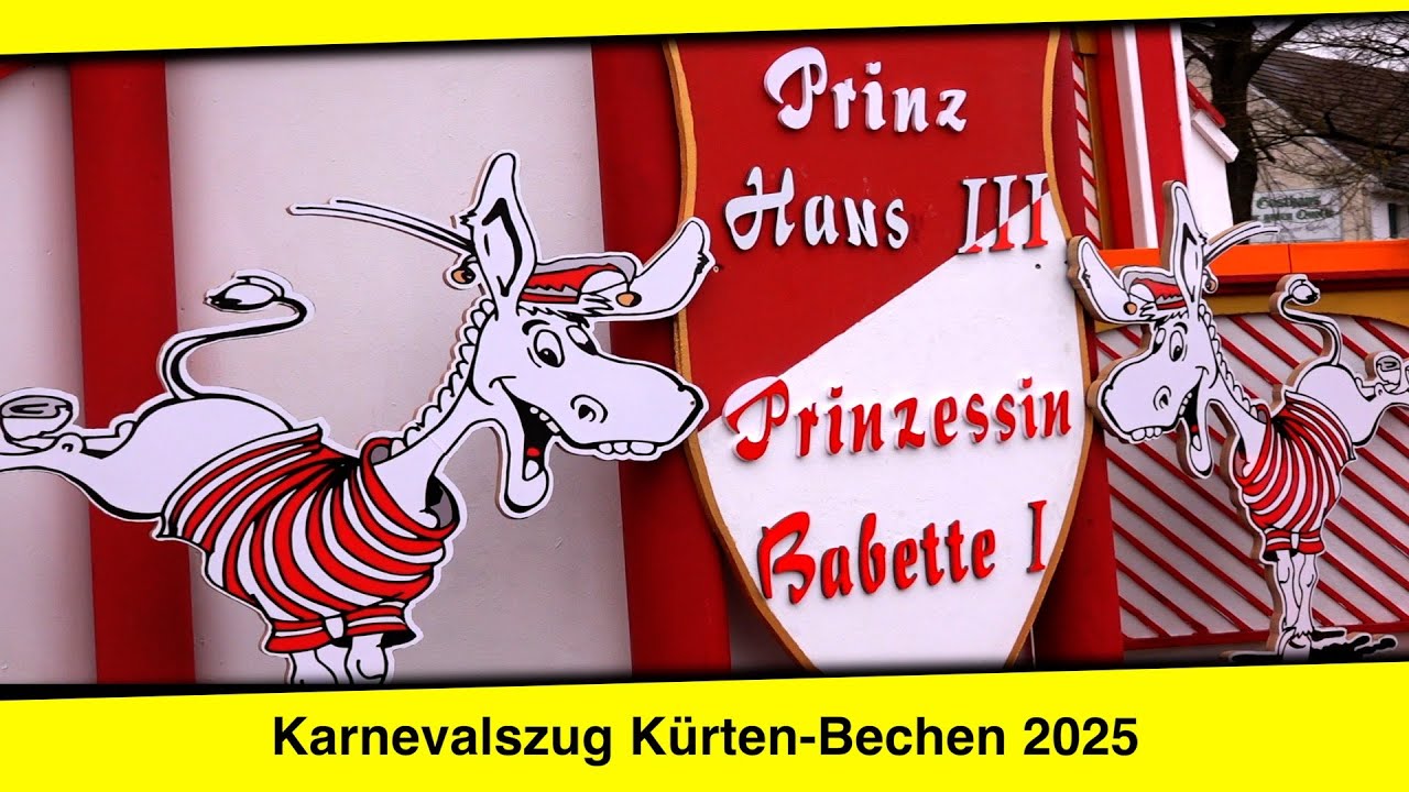Karneval in Kürten - Karnevalszug 2025 in Bechen