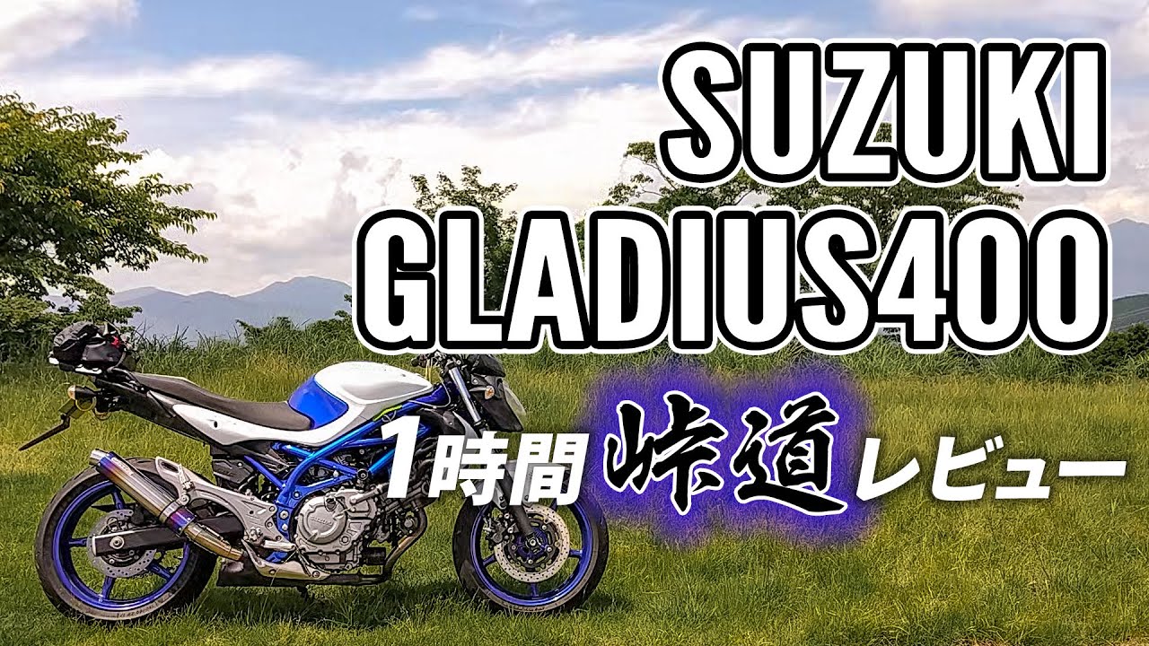 GLADIUS400 2011 SUZUKI【インプレ 模擬試乗回】in 神奈川縛りツーリング #8【モトブログ】
