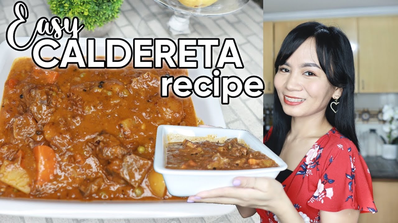 How to cook EASY CALDERETA - Pinoy Recipe