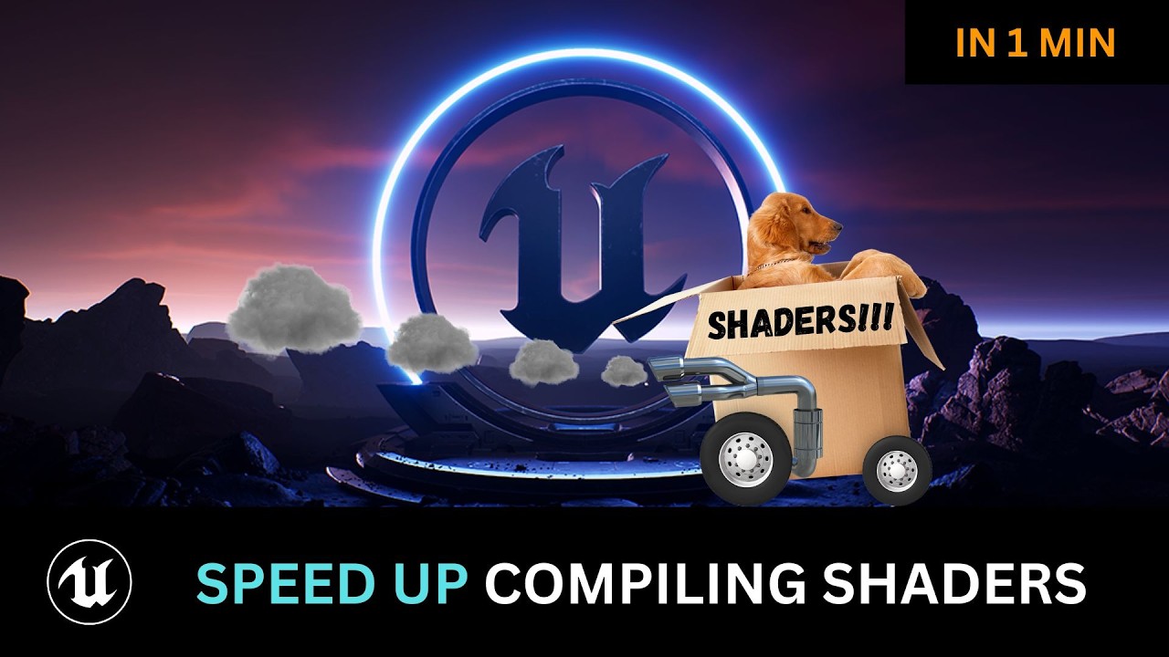 EASY FIX - How To Make Compiling Shaders Faster In Unreal Engine 5