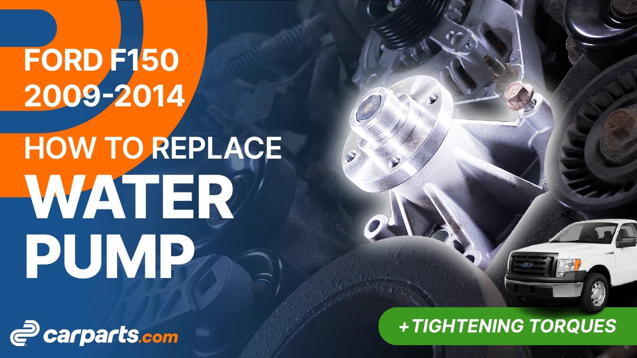 How to replace the Water Pump 2009-2014 Ford F150 💧