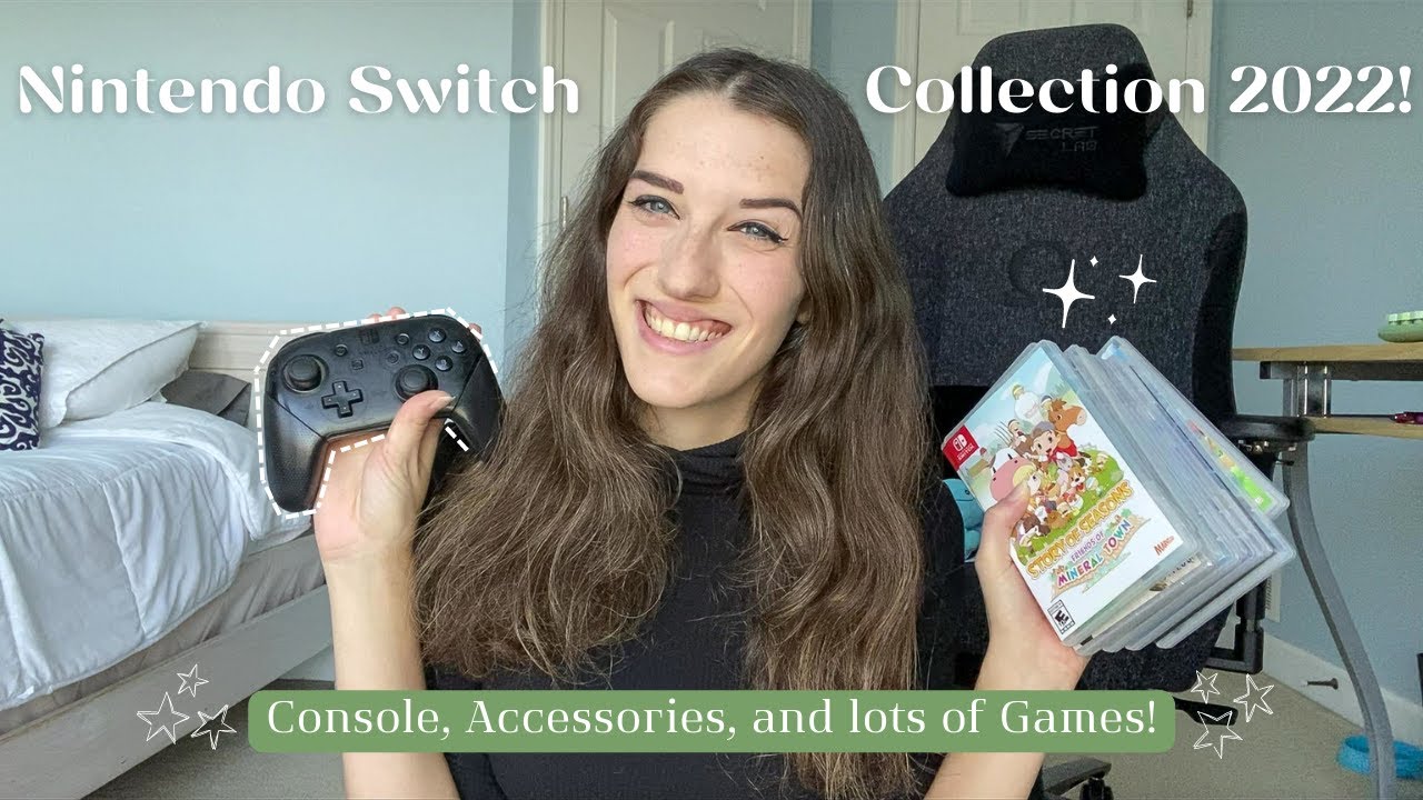 My Nintendo Switch Collection 2022! | console, accessories, and a whole lot of games!🍃