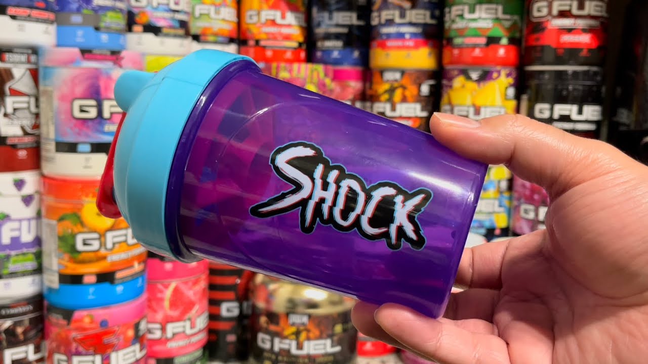 G FUEL SHOCK SHAKER CUP REVIEW!