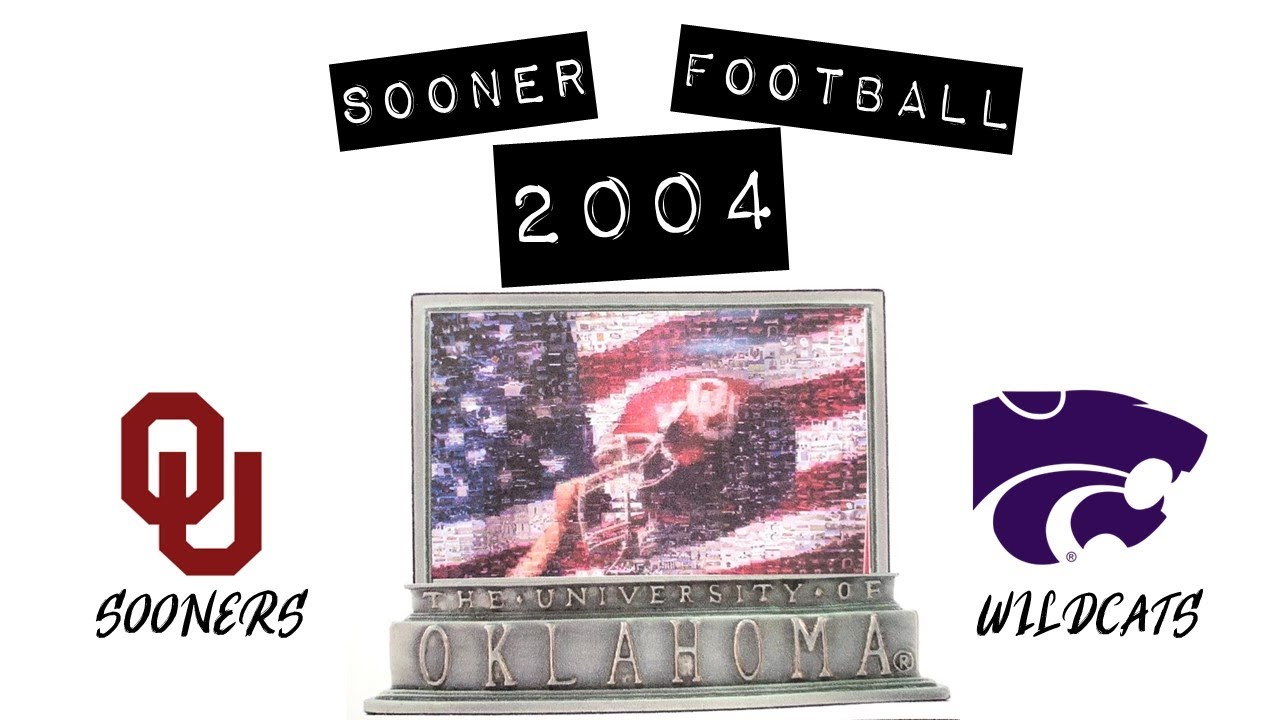2004 #2 Oklahoma at Kansas State Football. 10/16/2004. Full game.
