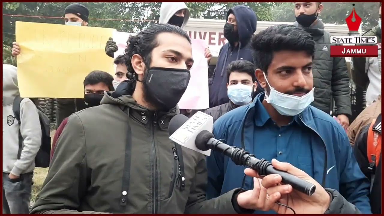 NSUI, students protest against JU, demand online examination