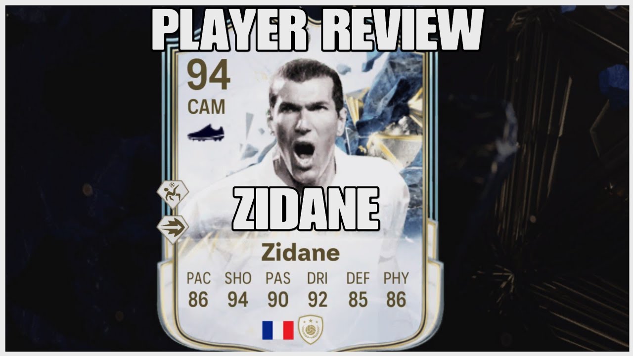 😮🔥 94 TOTY ERA ICON EVOLUTION ZIDANE PLAYER REVIEW!! BROKEN