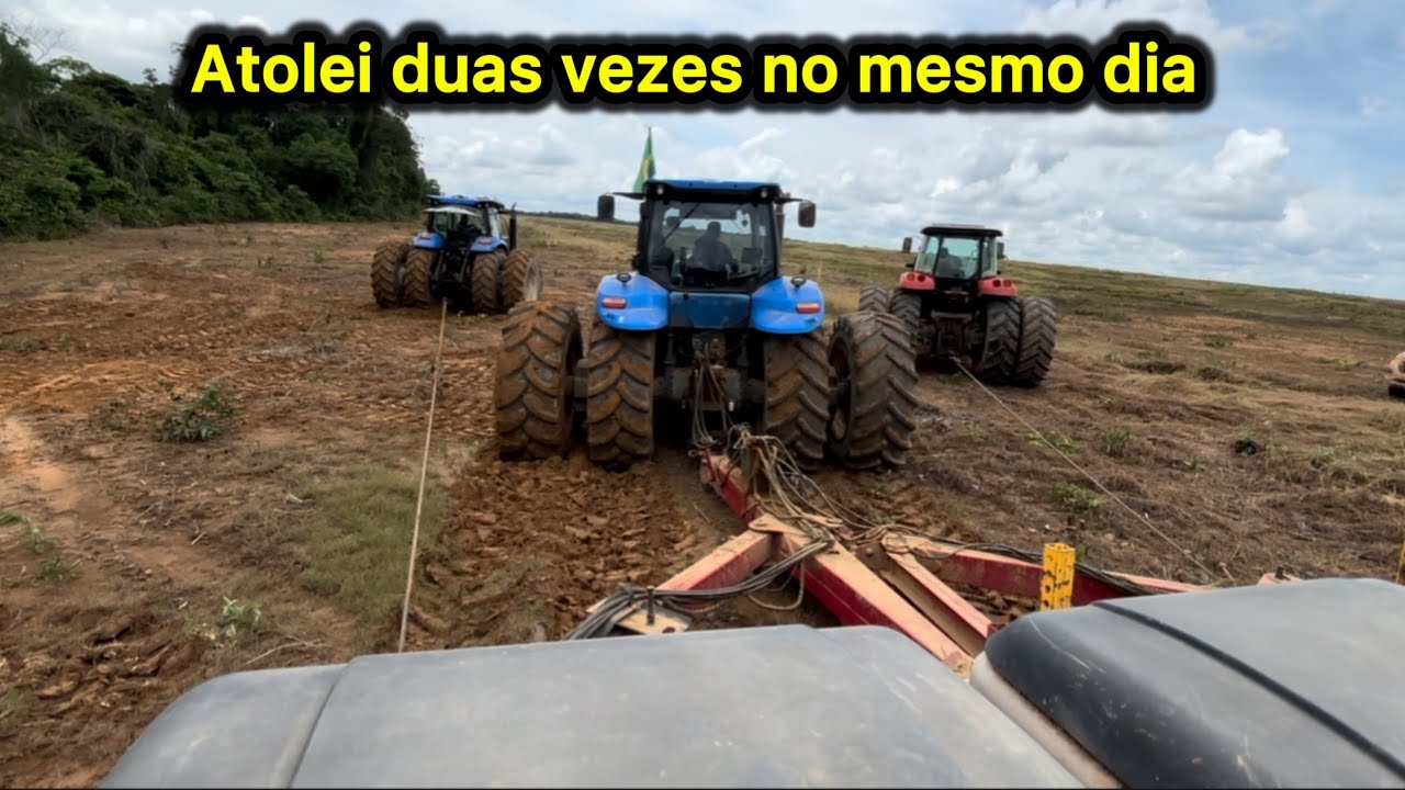ATOLEI DUAS VEZES NO  MESMO DIA - TÁ DIFÍCIL 