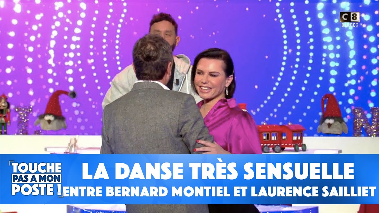 La danse tr&egrave;s sensuelle entre Bernard Montiel et Laurence Sailliet !