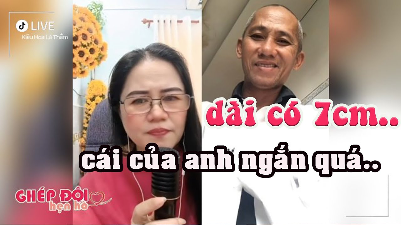 Thắm ghép đôi. thắm nói cái ấy của anh này ngắn quá có bảy săn ti mét sao mà làm được?