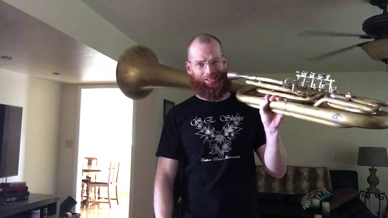 Reproduction OTS BBb Saxhorn